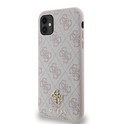 iPhone 12 Kılıf Guess Orijinal Lisanslı M-safe Şarj Özellikli Small 4G Classic Kılıf
