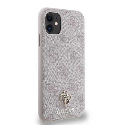 iPhone 12 Kılıf Guess Orijinal Lisanslı M-safe Şarj Özellikli Small 4G Classic Kılıf