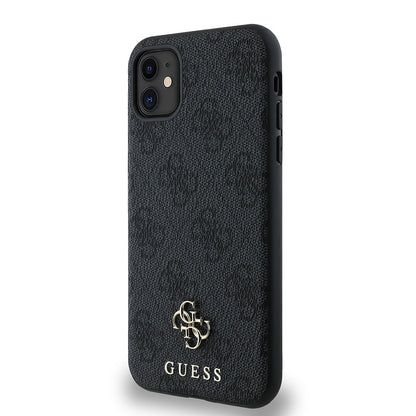 iPhone 12 Kılıf Guess Orijinal Lisanslı M-safe Şarj Özellikli Small 4G Classic Kılıf
