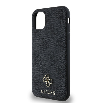iPhone 12 Kılıf Guess Orijinal Lisanslı M-safe Şarj Özellikli Small 4G Classic Kılıf