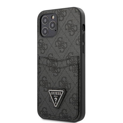iPhone 12 Kılıf GUESS Çift Kart Bölmeli Kılıf