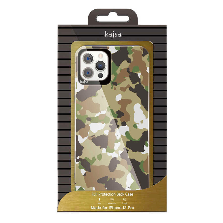 iPhone 12 Kılıf Kajsa Camo Kılıf