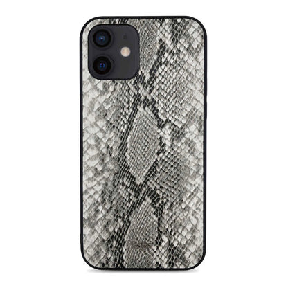 iPhone 12 Kılıf Kajsa Glamorous Serisi Snake Pattern Kılıf