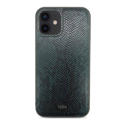 iPhone 12 Kılıf Kajsa Glamorous Serisi Snake Pattern Kılıf