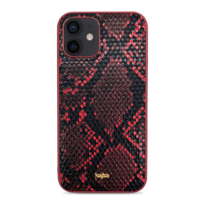 iPhone 12 Kılıf Kajsa Glamorous Serisi Snake Pattern Kılıf