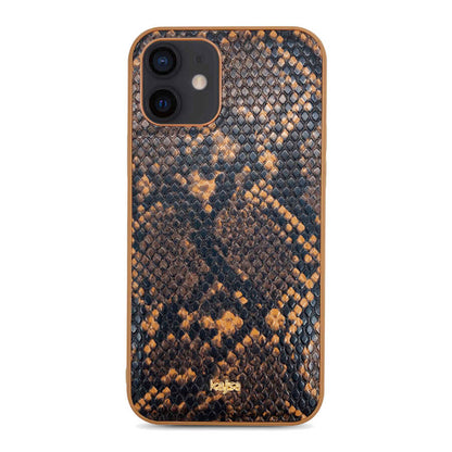 iPhone 12 Kılıf Kajsa Glamorous Serisi Snake Pattern Kılıf
