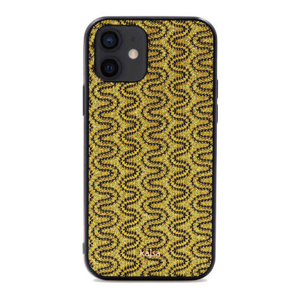 iPhone 12 Kılıf Kajsa Glamorous Serisi Waterfall Pattern Kılıf