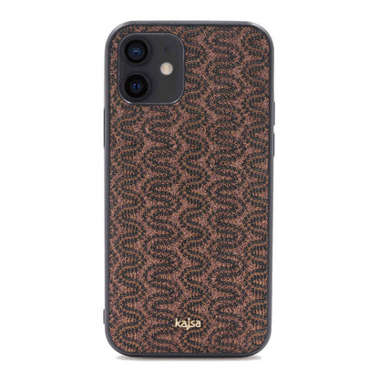 iPhone 12 Kılıf Kajsa Glamorous Serisi Waterfall Pattern Kılıf