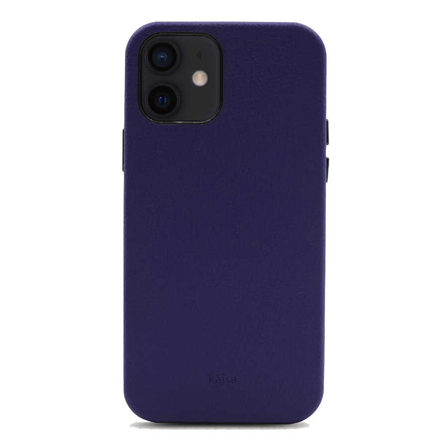 iPhone 12 Kılıf Kajsa Litchi Kılıf