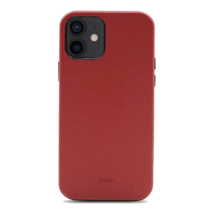 iPhone 12 Kılıf Kajsa Litchi Kılıf