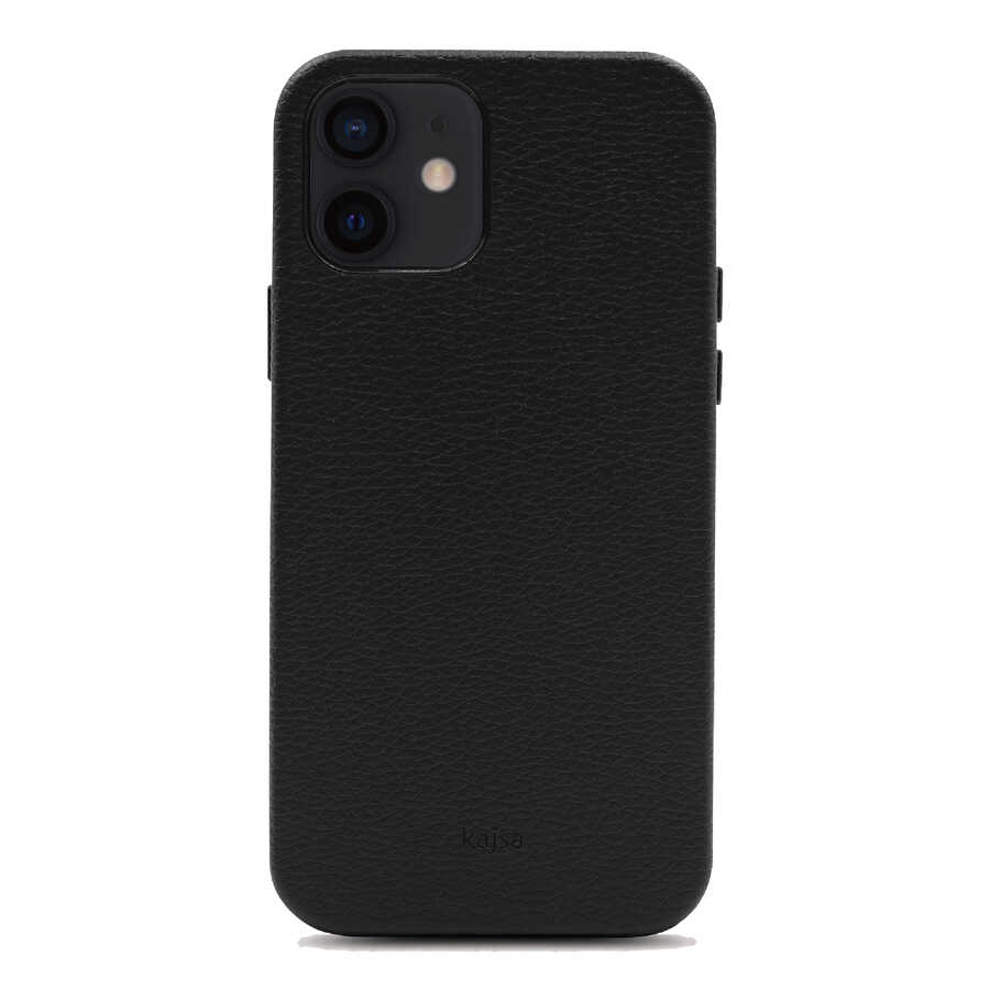 iPhone 12 Kılıf Kajsa Litchi Kılıf