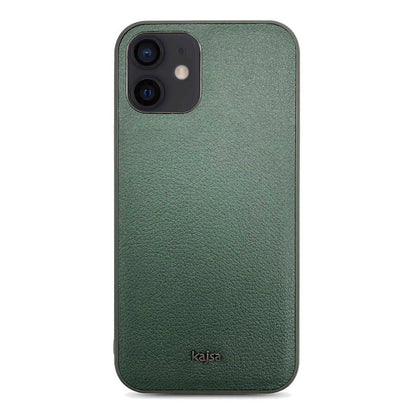 iPhone 12 Kılıf Kajsa Luxe Collection Hakiki Deri Kılıf