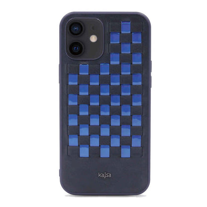 iPhone 12 Kılıf Kajsa Preppie Serisi Spotlight Woven Kılıf