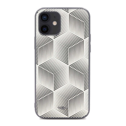 iPhone 12 Kılıf Kajsa Splendid Serisi 3D Cube Kılıf
