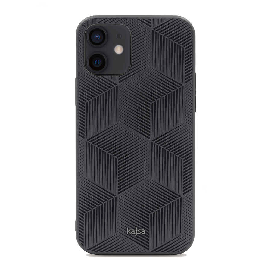 iPhone 12 Kılıf Kajsa Splendid Serisi 3D Cube Kılıf