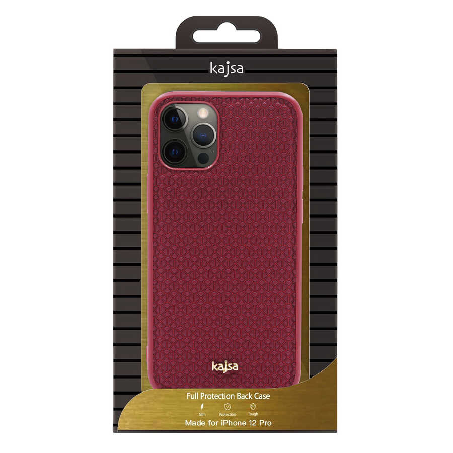 iPhone 12 Kılıf Kajsa Splendid Serisi 3D Leaf Kılıf