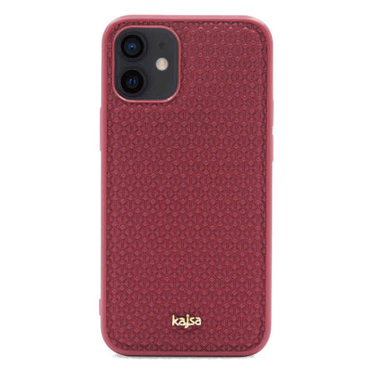 iPhone 12 Kılıf Kajsa Splendid Serisi 3D Leaf Kılıf