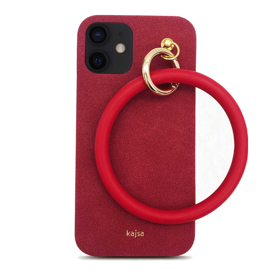 iPhone 12 Kılıf Kajsa Splendid Serisi Morandi Ring Kılıf