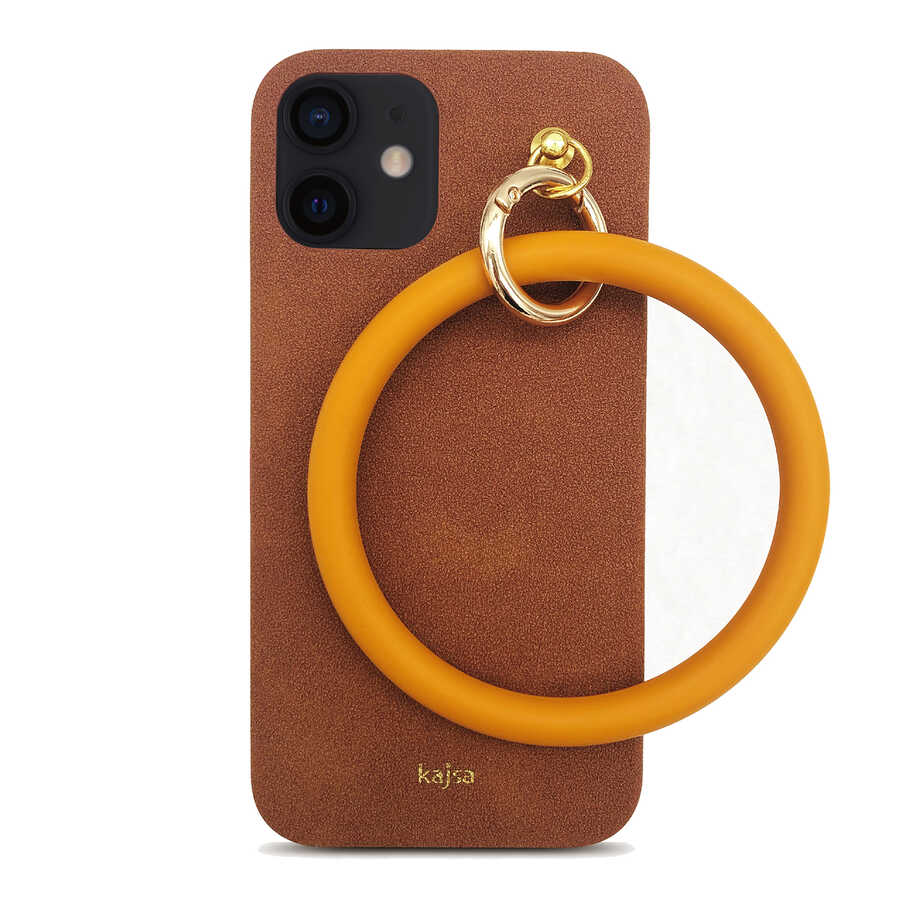 iPhone 12 Kılıf Kajsa Splendid Serisi Morandi Ring Kılıf