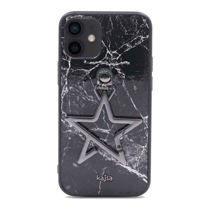 iPhone 12 Kılıf Kajsa Starry Serisi Marble Kılıf