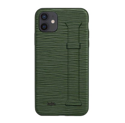 iPhone 12 Kılıf Kajsa Wave Pattern Handstrap Kılıf