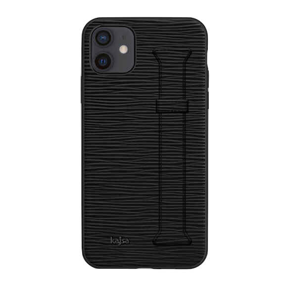 iPhone 12 Kılıf Kajsa Wave Pattern Handstrap Kılıf