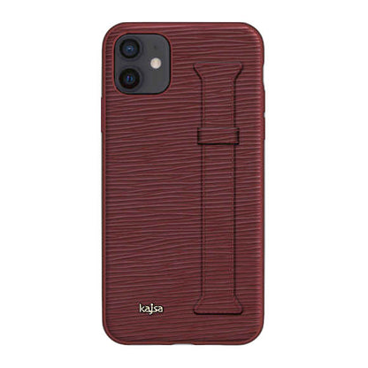 iPhone 12 Kılıf Kajsa Wave Pattern Handstrap Kılıf