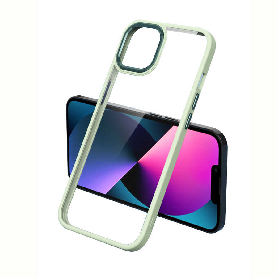 iPhone 12 Kılıf Zore Krom Kılıf