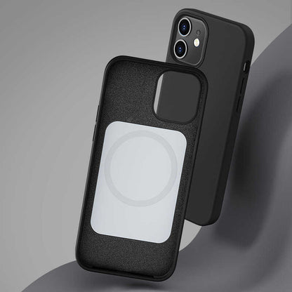 iPhone 12 Mini Kılıf Benks M-safe Magnetic Original MFI Certified Silikon Kılıf