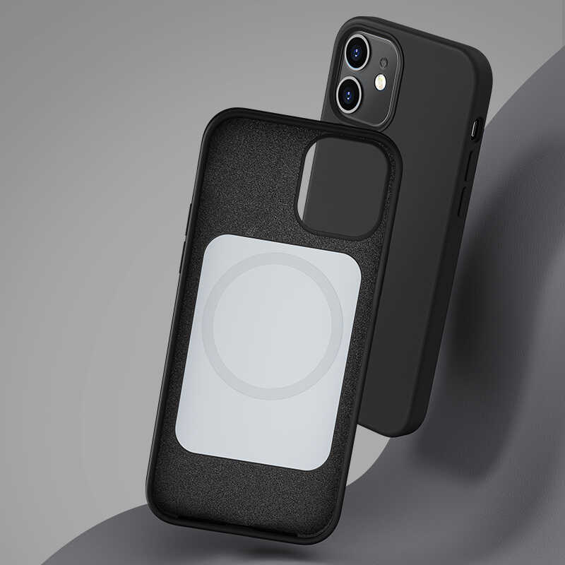 iPhone 12 Mini Kılıf Benks M-safe Magnetic Original MFI Certified Silikon Kılıf