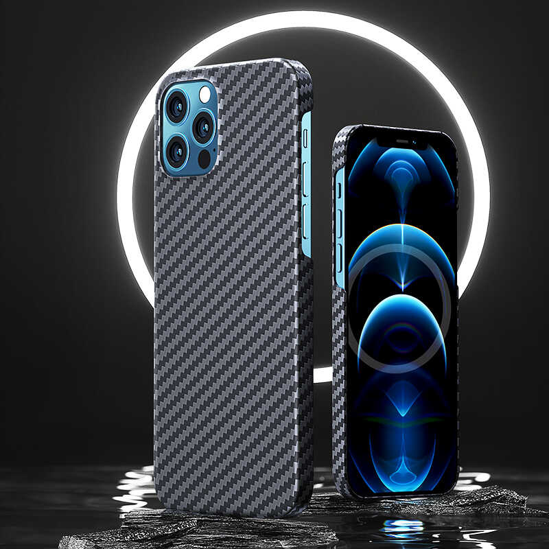 iPhone 12 Pro Kılıf Benks MFİ M-safe Magnetic Aramid Kılıf