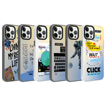 iPhone 12 Pro Kılıf Desenli Zore Dragon Sert Kılıf