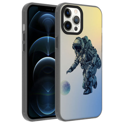 iPhone 12 Pro Kılıf Desenli Zore Dragon Sert Kılıf