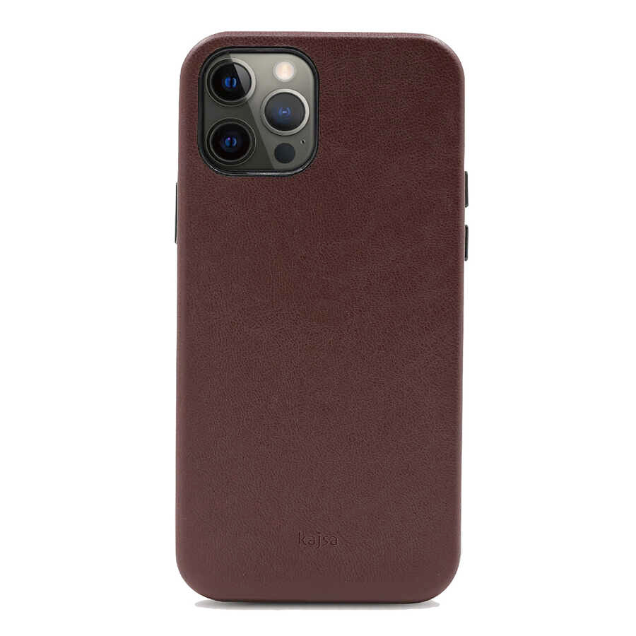 iPhone 12 Pro Kılıf Kajsa Crazy Horse Kılıf