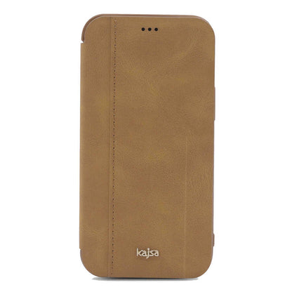 iPhone 12 Pro Kılıf Kajsa Dale Serisi Parallel PU Folio Kılıf