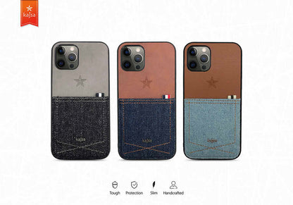 iPhone 12 Pro Kılıf Kajsa Denim Kılıf