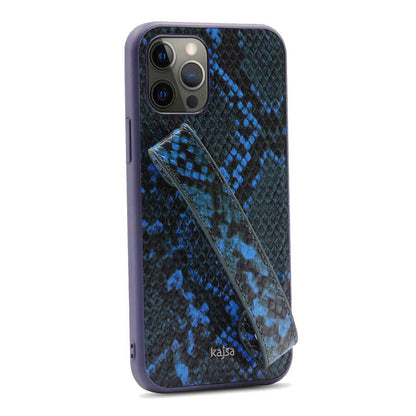iPhone 12 Pro Kılıf Kajsa Glamorous Serisi Snake Handstrap Kılıf
