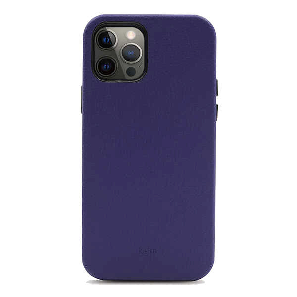 iPhone 12 Pro Kılıf Kajsa Litchi Kılıf
