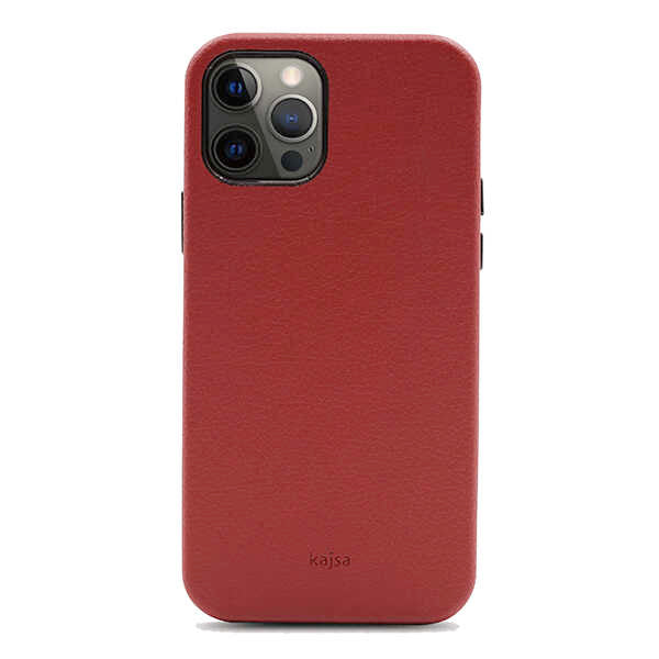 iPhone 12 Pro Kılıf Kajsa Litchi Kılıf