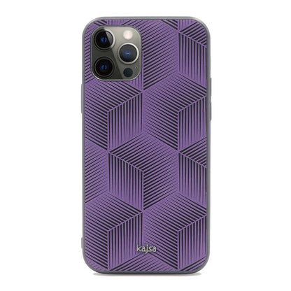 iPhone 12 Pro Kılıf Kajsa Splendid Serisi 3D Cube Kılıf