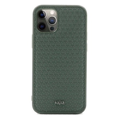 iPhone 12 Pro Kılıf Kajsa Splendid Serisi 3D Leaf Kılıf