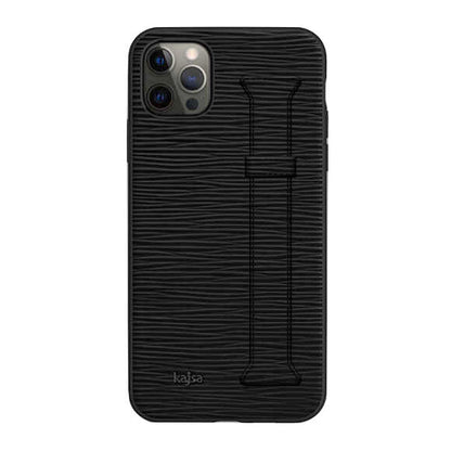 iPhone 12 Pro Kılıf Kajsa Wave Pattern Handstrap Kılıf