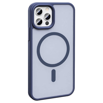 iPhone 12 Pro Kılıf M-safe Şarj Özellikli Mat Arka Yüzey Zore Sio Kılıf