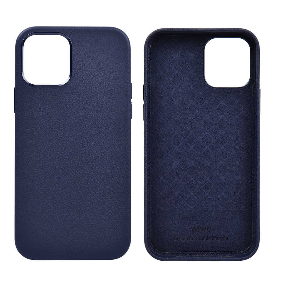 iPhone 12 Pro Kılıf Wiwu Calfskin Kılıf
