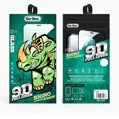 iPhone 12 Pro Max Go Des 9D Full Cover Temperli Cam Ekran Koruyucu