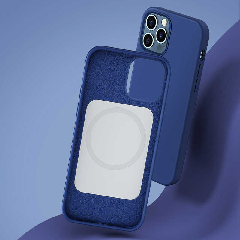 iPhone 12 Pro Max Kılıf Benks M-safe Magnetic Original MFI Certified Silikon Kılıf