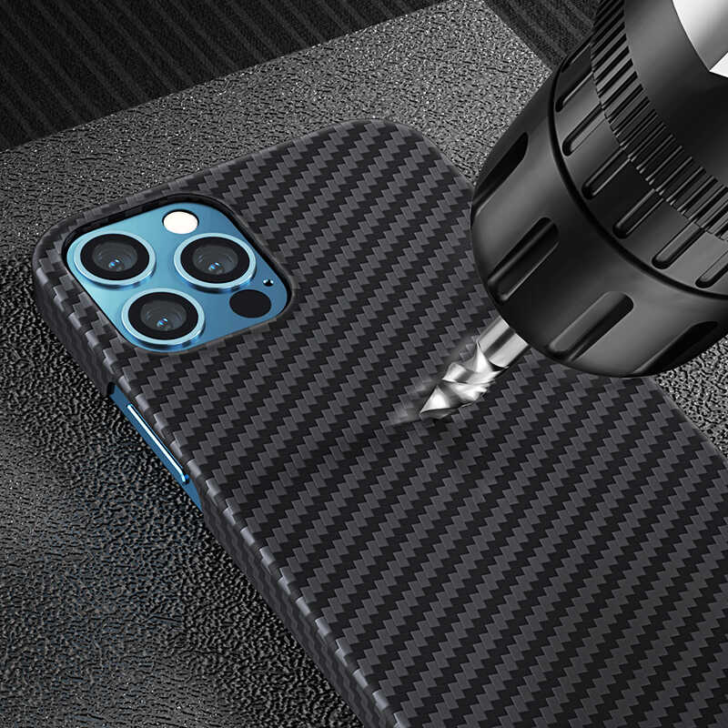 iPhone 12 Pro Max Kılıf Benks MFİ M-safe Magnetic Aramid Kılıf