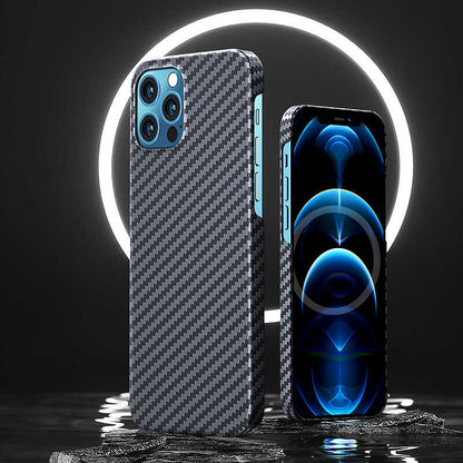 iPhone 12 Pro Max Kılıf Benks MFİ M-safe Magnetic Aramid Kılıf