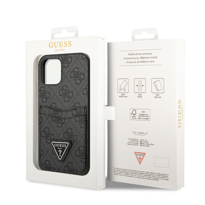 iPhone 12 Pro Max Kılıf GUESS Çift Kart Bölmeli Kılıf