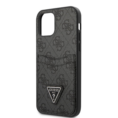 iPhone 12 Pro Max Kılıf GUESS Çift Kart Bölmeli Kılıf